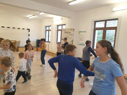 Sikeres néptáncbemutató