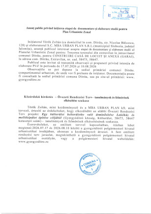 Közérdekű hirdetés